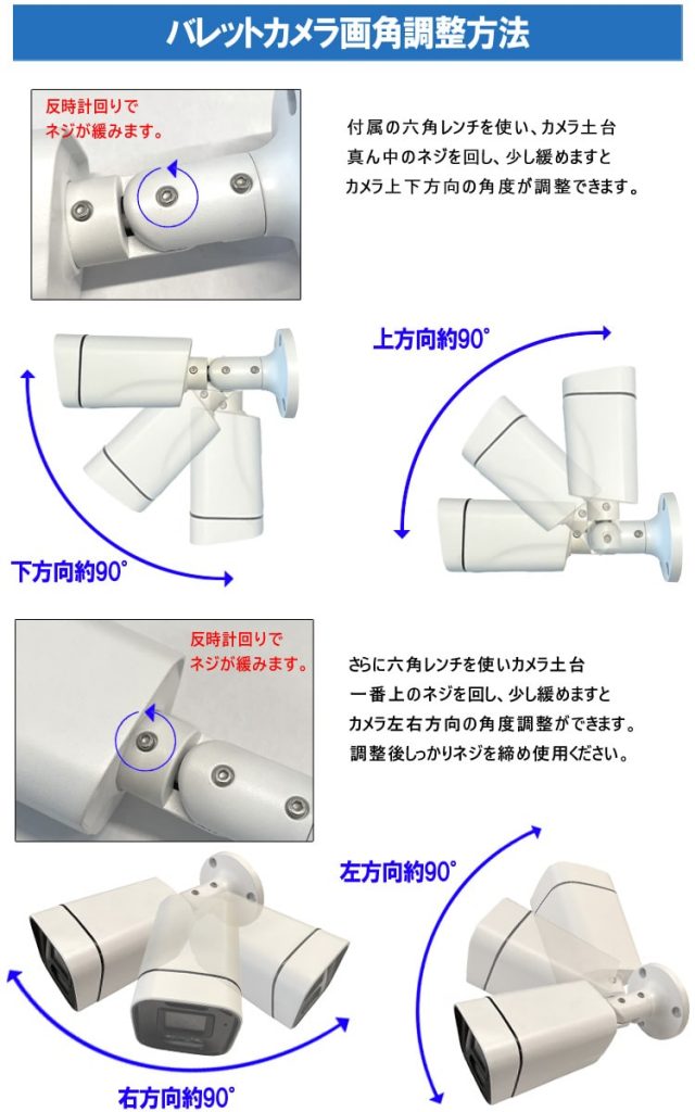 画角調整方法