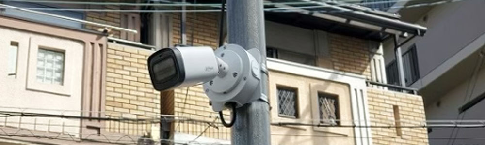 防犯カメラ アパート 設置 工事