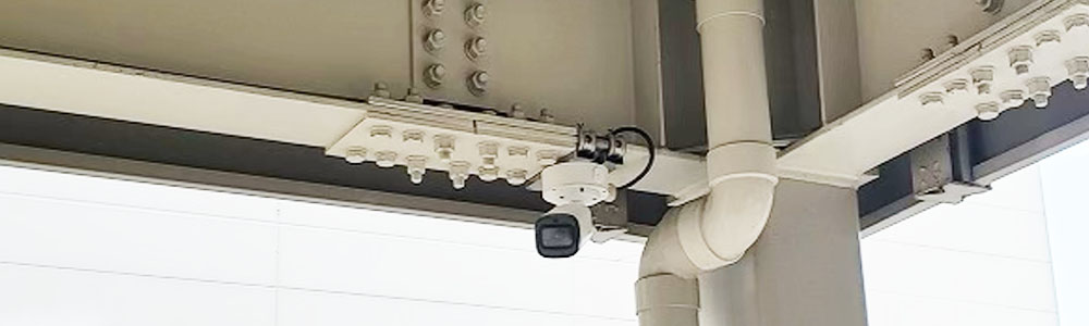 防犯カメラ 駐車場 駐輪場 設置 工事