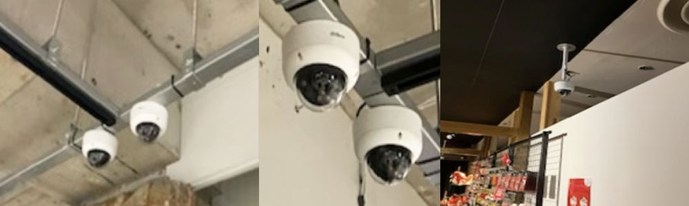 防犯カメラ 施設 ショッピングモール 商業施設 設置 工事