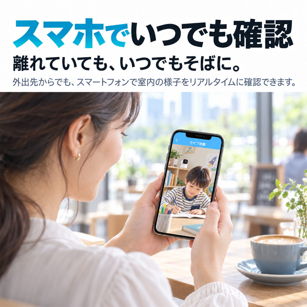 ALT-5M6901NWのスマートフォン見守り機能