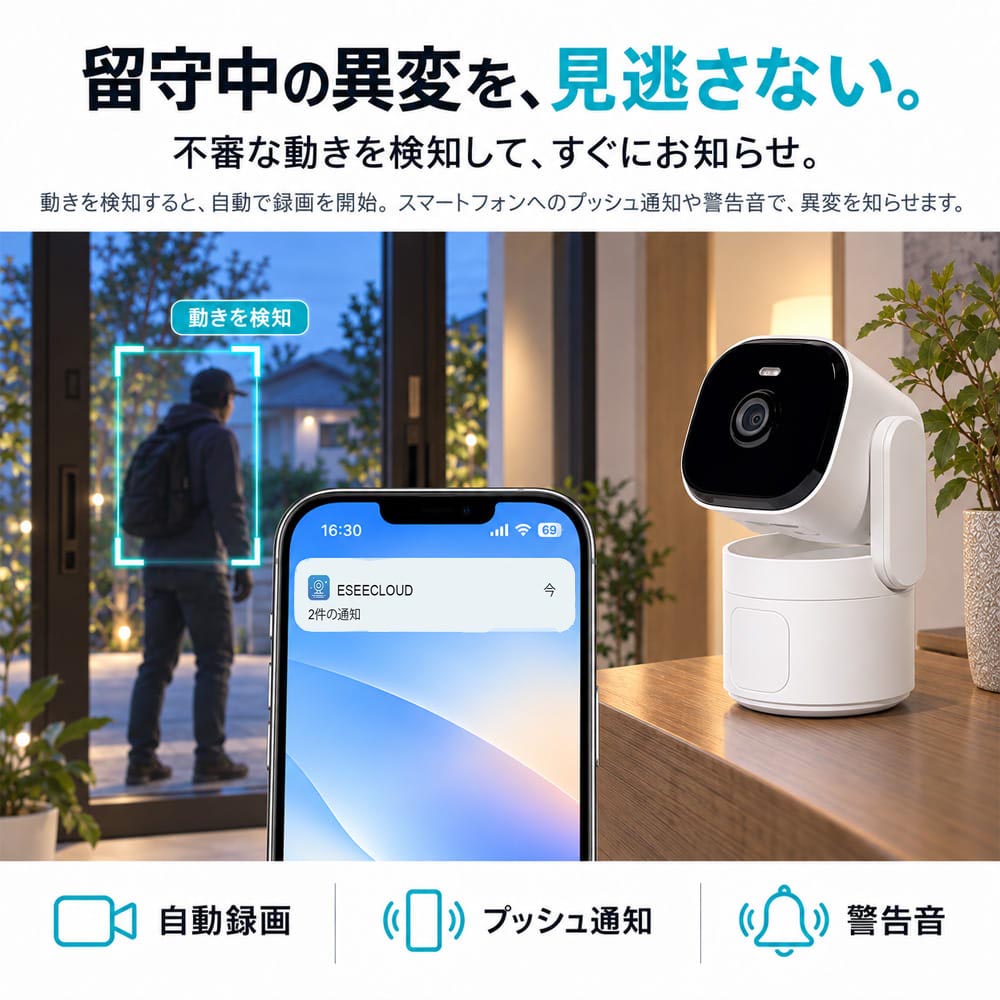 ALT-5M6901NWの夜間赤外線撮影