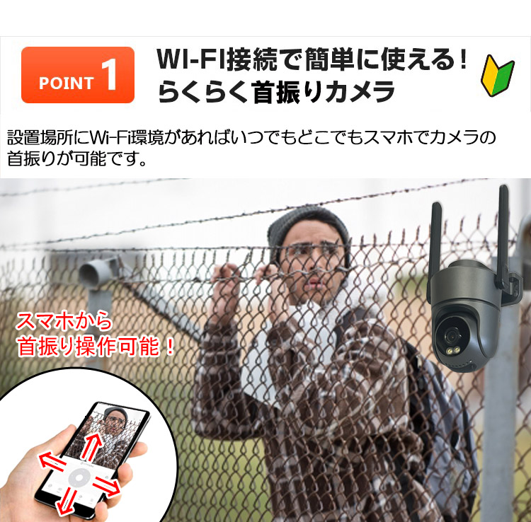 Wi-Fiカメラ