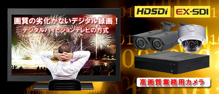 HDSDI/EXSDI 2in1 4CH 防犯カメラ用レコーダー 400・200万画素 2TB SHDVR-UHD442F