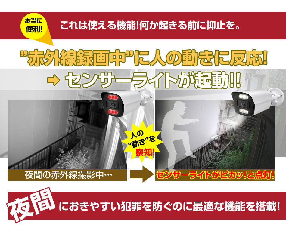 夜間撮影