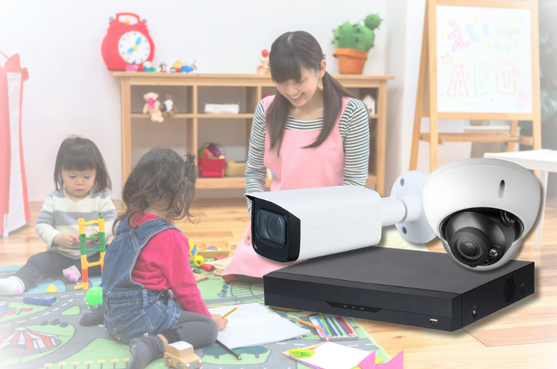 防犯カメラ 保育園 幼稚園 福祉 施設