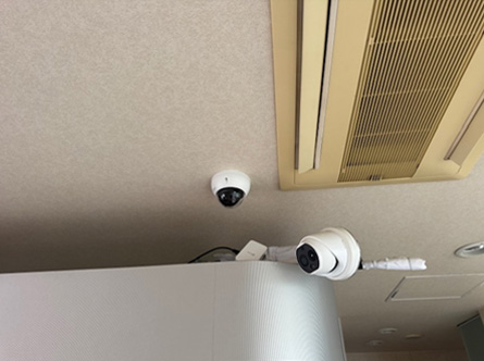 防犯カメラ 病院 クリニック 設置事例